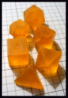 Dice : Dice - DM Collection - Diamond Dice  Frosted Orange - Ebay June 2012